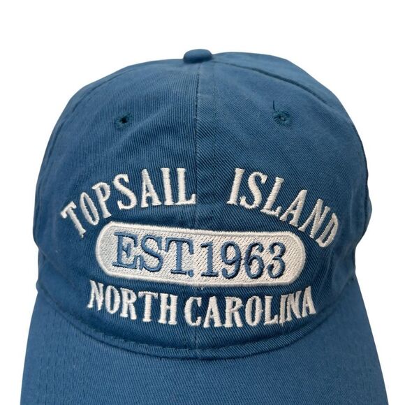 Lucky 7 TOPSAIL ISLAND NORTH CAROLINA Adjustable Hat - Picture 8 of 15